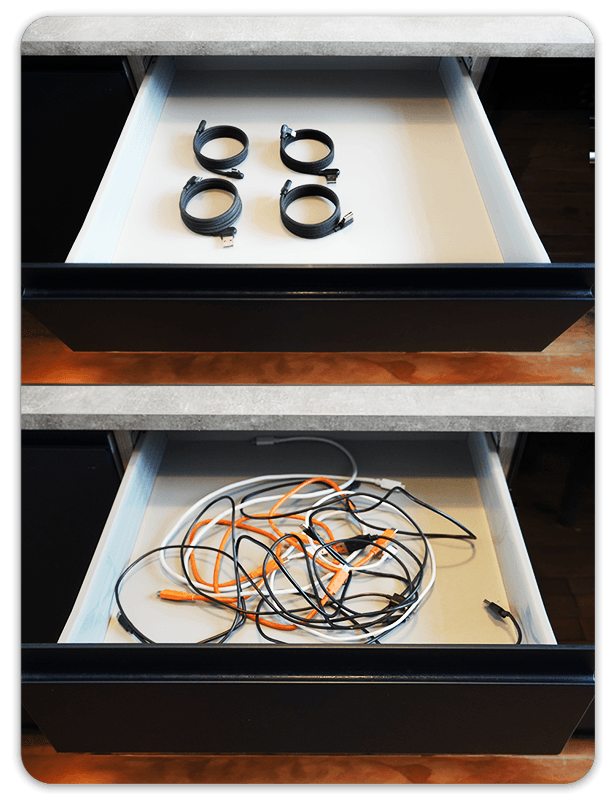 TANGLE-FREE STORAGE