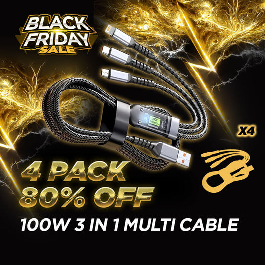 Titan 100W Multi Cable™ (4x Pack)