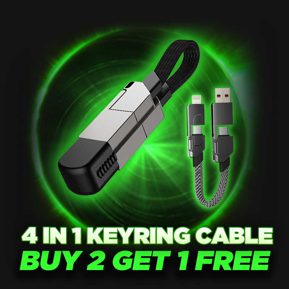 4 in 1 keyring cable