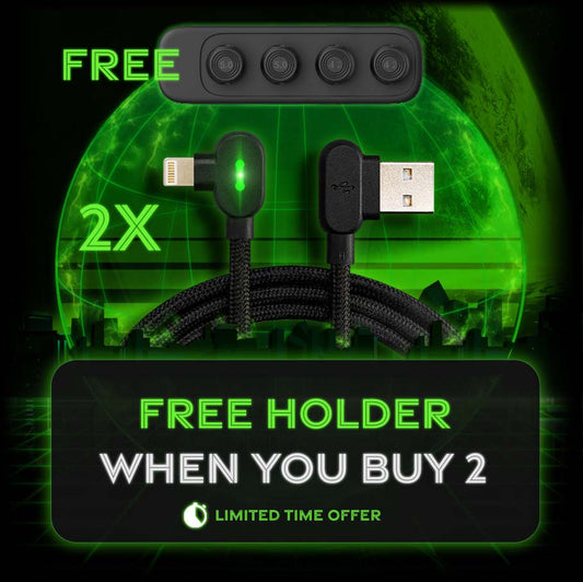 2x Smart Cables™ + FREE Magnetic Holder™