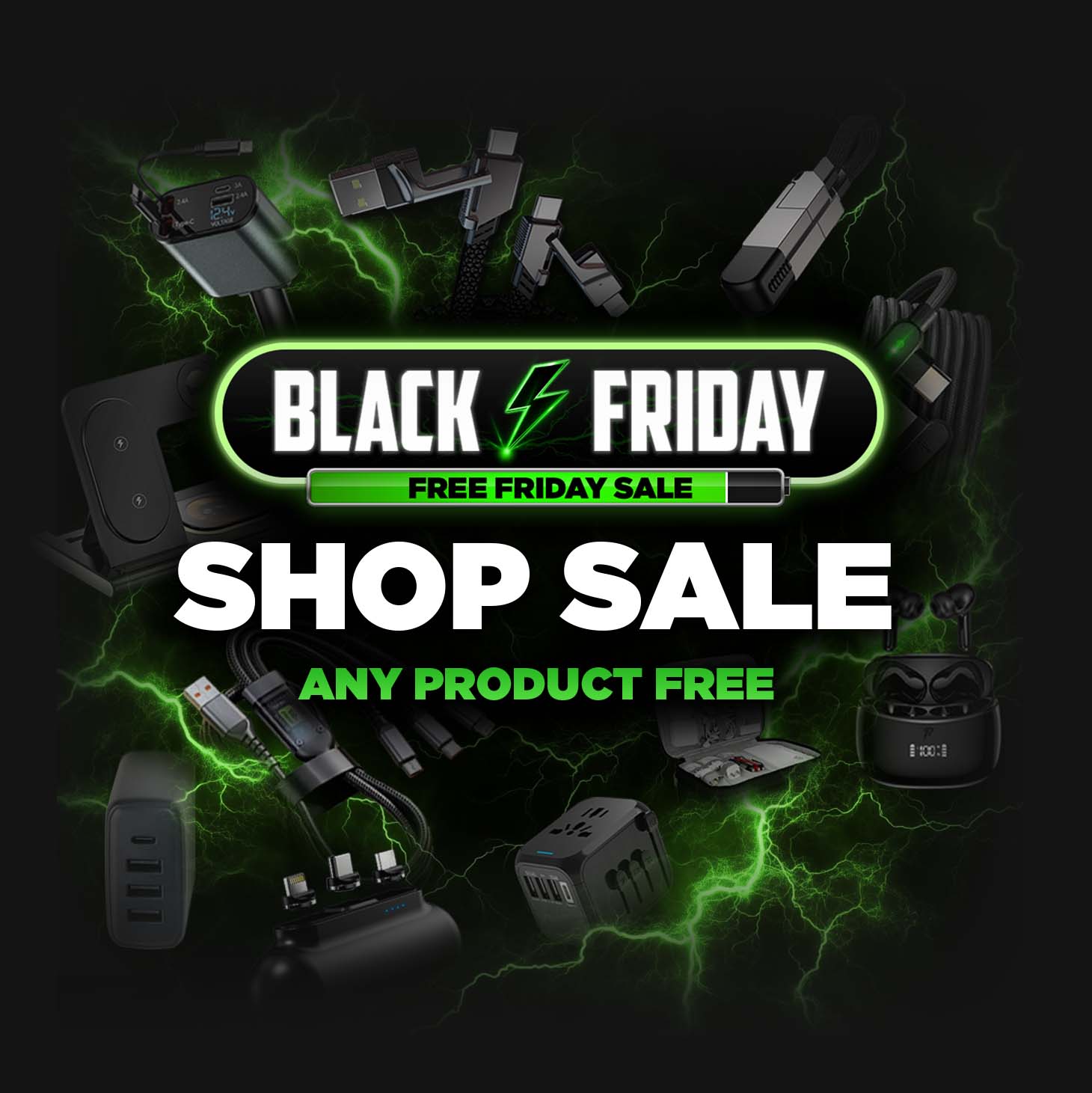 4 in 1 keyring cable