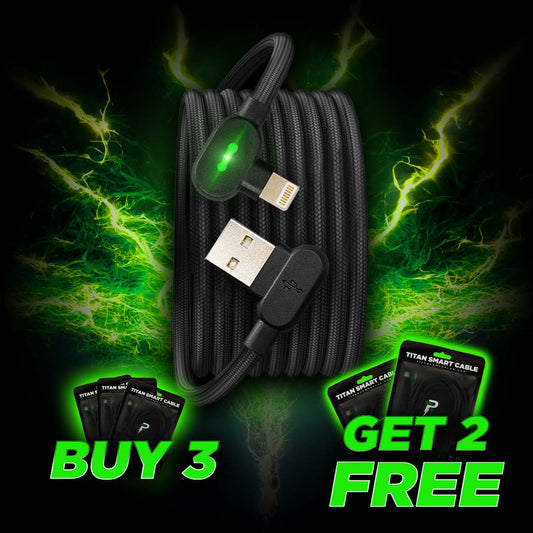 Titan Smart Cable™ (3-Pack)+2 FREE