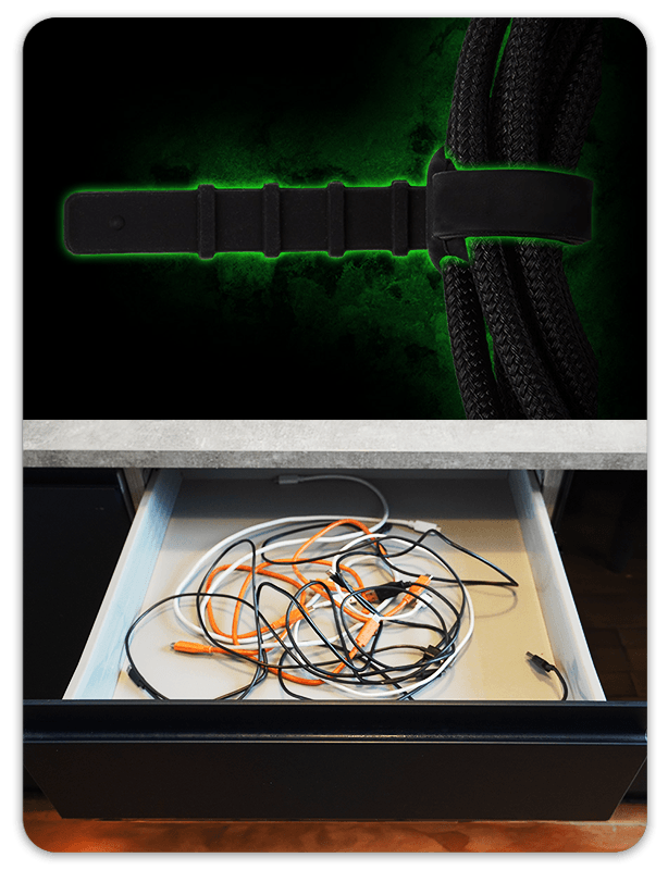 BUILT-IN CABLE TIE