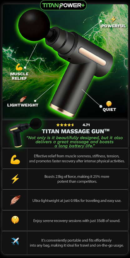 Titan Massage Gun (-5%)