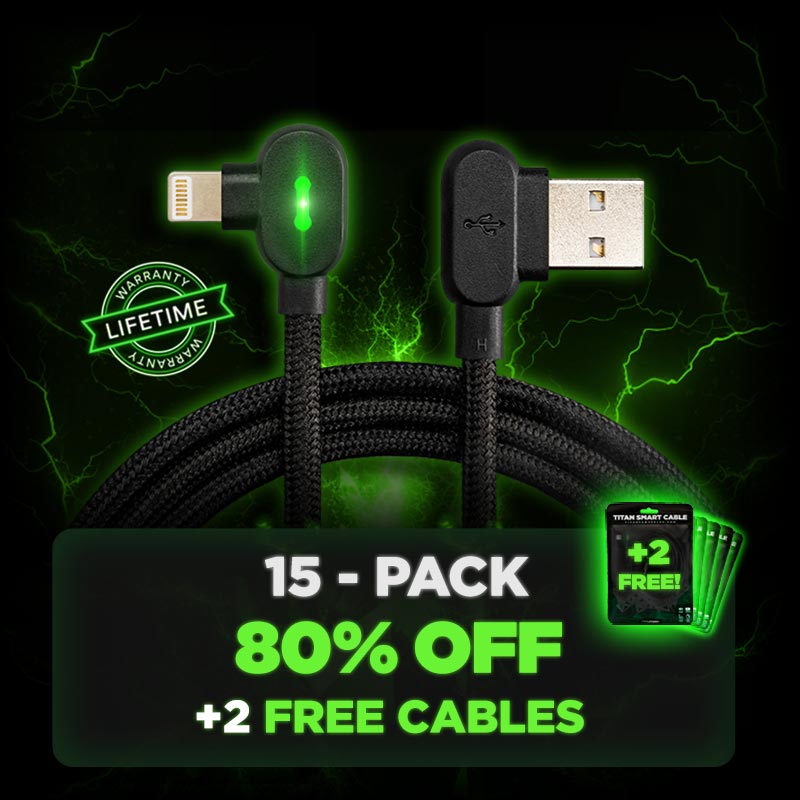 The Titan Smart Cable™ (15-Pack) - Black Friday