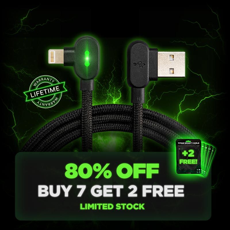 The Titan Smart Cable™ (8-Pack) - Black Friday