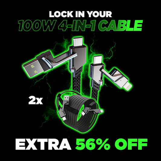 Titan 100W 4-in-1 Cable (2x Pack)